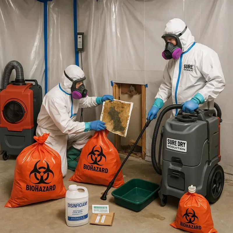 Contaminated Water Handling Protocols process in Destrehan, LA