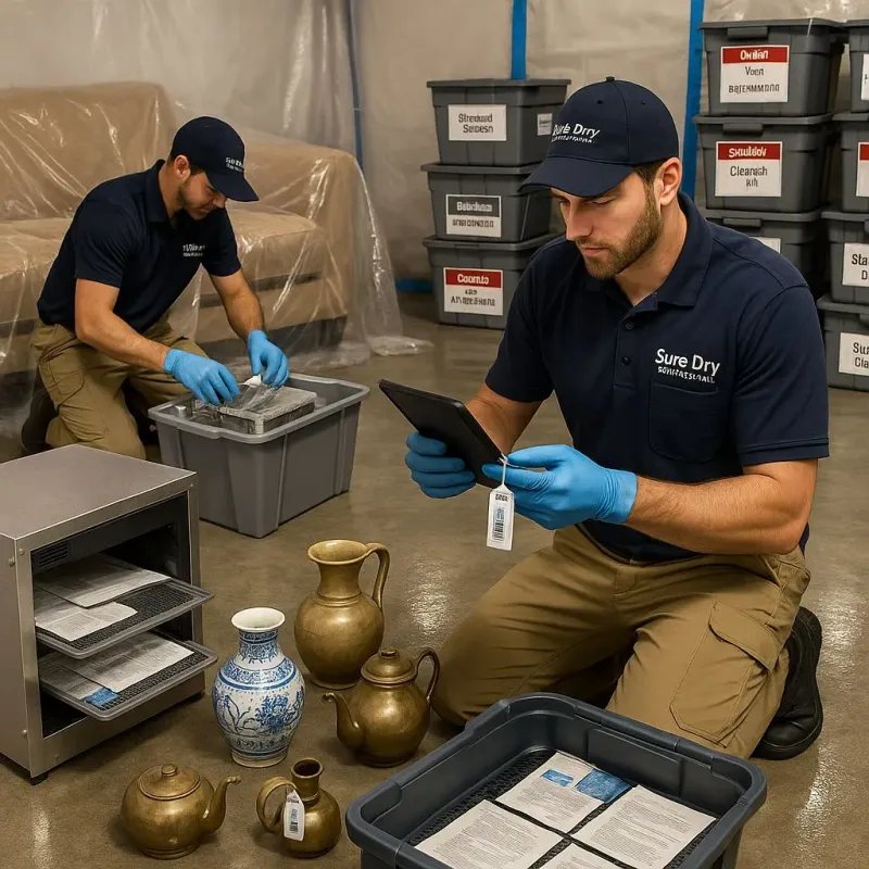 Content Protection and Restoration process in Destrehan, LA