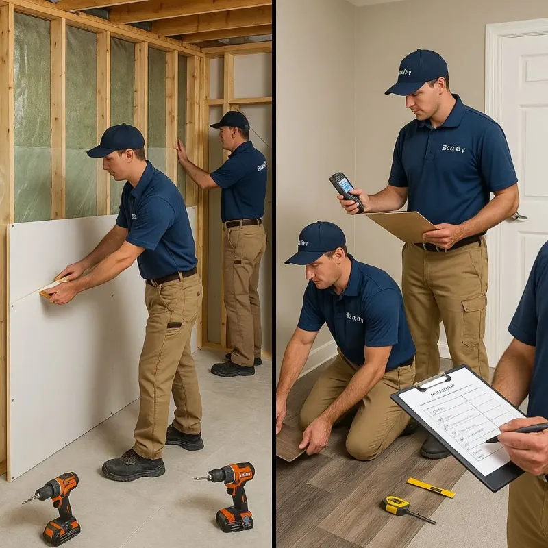 Repairs and Reconstruction process in Destrehan, LA
